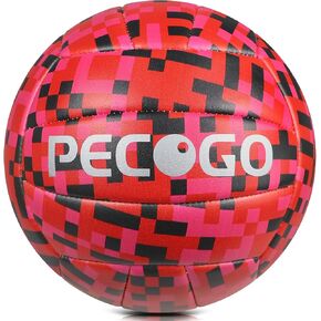 كرة طائرة مقاس 5 - كرة داخلية/خارجية من جلد البولي يوريثان الناعم للتدريب والألعاب، تصميم فسيفساء، مثالية للمبتدئين والمراهقين والبالغين in Kuwait