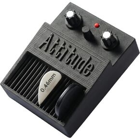 حافظة حامل اختيار الجيتار مع قاعدة مغناطيسية وفتحات مرنة من مادة TPU، منظم الريشة التكيفي لقطات سميكة 0.46 مم - 3.0 مم، صندوق تخزين موقف الصخور للأمبير والمكتب، يحمل 1-12 اختيارًا in Kuwait