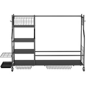 ROOMTEC Golf Bag Storage Garage Organizer,Golf Club Bag Storage Rack for Garage, Extra Storage Rack for Golf Clubs,Golf Bag Organizer Fit for Garage,Shed,Basement in Saudi Arabia