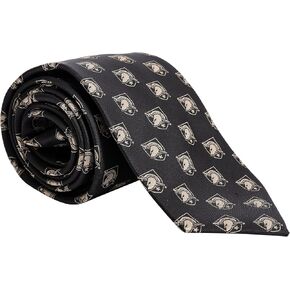 Desert Cactus United States Military Academy Neck Tie USMA (Army West Point) SUMA Black Knights Army 100% Polyester Necktie with Logo, Officially Licensed (Style B) in Kuwait