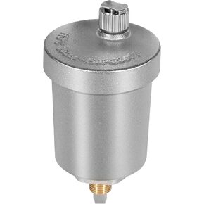 Automatic Float Valve, 400-4 1/8-Inch Male NPT Thread Air Bleeder Release Vent Valve with Nickel Plated for Heavy-Duty, Automatic Air Vent with Male Thread for Hot Water Radiator Boiler Heat System in Kuwait