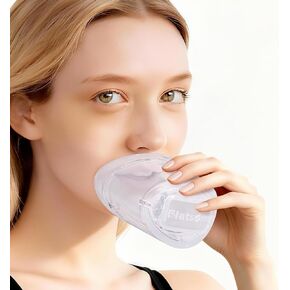 FVD1 Vocal Dampener, Transparent Voice Dampener for Singers Actors Performers, Ergonomic Voice Muffler, 25dB Noise Reducing Silencer for Singing Practice, Stress Relief, Warm-Up in Kuwait