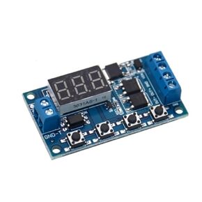 12V 24V LED Digital Time Delay Relay Trigger Cycle Timer Switch Circuit Board in Saudi Arabia