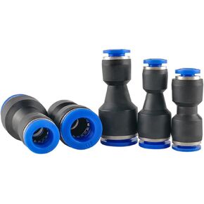 هوائي القصبة الهوائية الإدراج السريع مباشرة من خلال محول القطر المتغير PG6-4/8-6/10-8/12-10/8-4/16-12 1 قطعة (PG16-8) in Kuwait