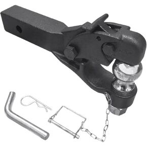 الثقيلة كاب 8 طن 2 بوصة الكرة شارت عرقوب 1 حفرة كومبو Pintle هوك استقبال ذراع وصلة سحب 4WD شاحنة مقطورة أجزاء in Kuwait