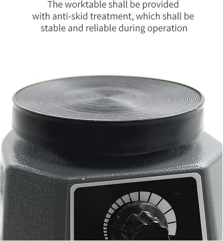 Dental Lab Vibrator, 4" Round Dentist Equipment with Equipped Four Legs Base, Stable and Reliable, Adjustable Speed & Low Noise Level, Quiet, and Highly Durable for Dental and Sculpture Use in Saudi Arabia