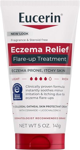 Eucerin Eczema Relief Flare-up Treatment - Provides Immediate Relief for Eczema-Prone Skin - 5 oz. Tube in Kuwait