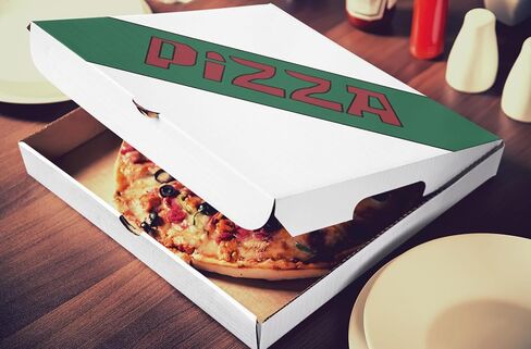 دعامة زي صندوق البيتزا بالحجم الكامل من كروستي كراب in Kuwait