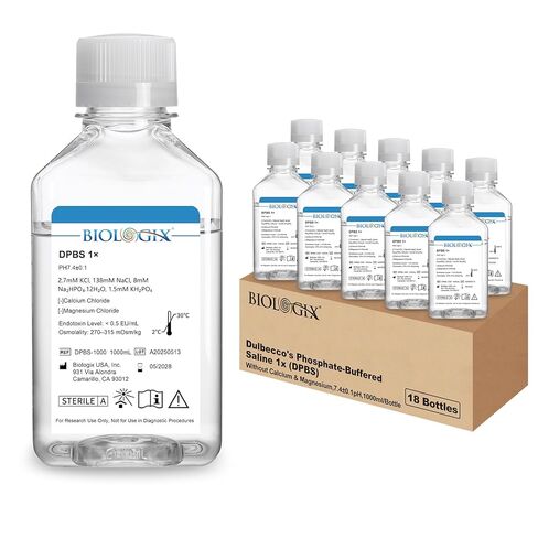 Hanks' Balanced Salt Solution, HBSS Buffer Without Calcium & Magnesium, 0.1μm Filtered Sterilization, Reay to Use Lab Buffer, 1000ml in Saudi Arabia