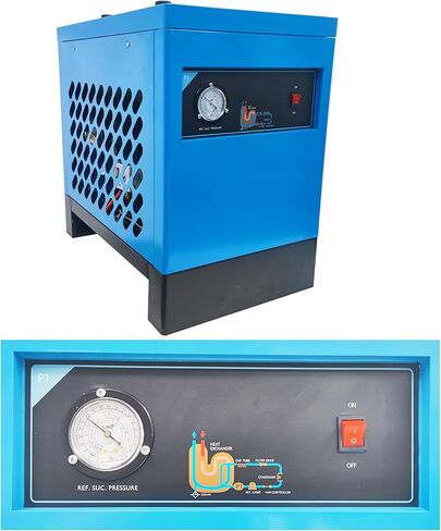 10C مجفف تبريد ضاغط الهواء نظام تجفيف الهواء المبرد 35 CFM سعة التدفق 10HP ضواغط الهواء 220 فولت in Kuwait