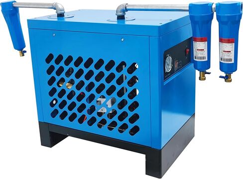 10C مجفف تبريد ضاغط الهواء نظام تجفيف الهواء المبرد 35 CFM سعة التدفق 10HP ضواغط الهواء 220 فولت in Kuwait