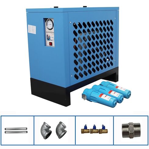 30C مجفف تبريد ضاغط الهواء نظام تجفيف الهواء المبرد 3.5 متر مكعب / دقيقة سعة الهواء 30 حصان ضواغط الهواء 220 فولت in Kuwait