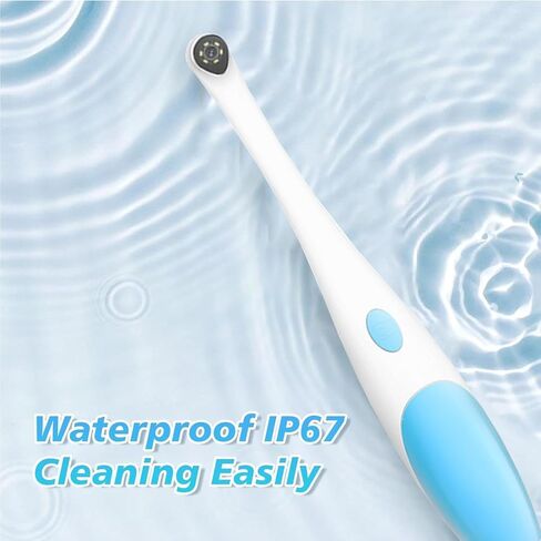 منظار داخلي للفم، كاميرا عالية الدقة 1920 بكسل مع 8 مصابيح LED قابلة للتعديل وكاميرا فيديو منزلية لفحص الأسنان متوافق مع Android وiOS وiPhone (أرجواني) in Kuwait