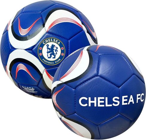 كرة القدم الرسمية من Icon Sports Chelsea لجميع الأعمار، باللون الأزرق، مقاسات 2، 4، 5 in Saudi Arabia