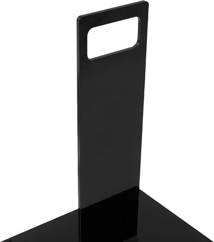 Acrylic Poker Chip Case - 1000 Chips Capacity, 10 Chip Racks/Trays, Casino Poker Chips Carrier (Clear) in Kuwait