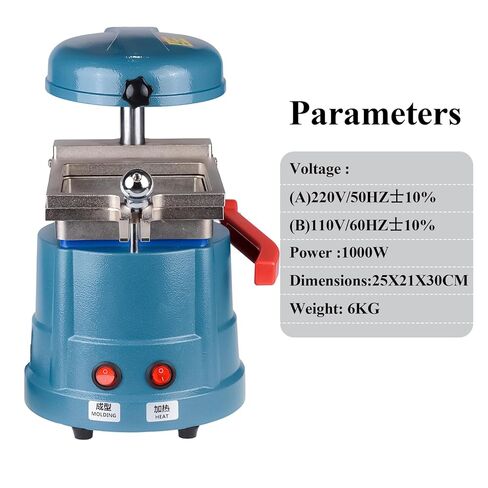 USA Laboratory 1000W Vacuum Forming Machine,Heat Molding Former Heavy-Duty Thermoforming Molding Machine with Symmetrical Heating System with Steel Balls in Kuwait