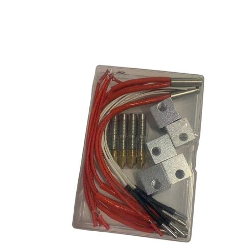 Heating Tube 3D Printer Accessories Cartridge Heater Temperature Resistance Nozzle Module Parts Compatible with Printer Supplies FLSUN QQS Pro in Saudi Arabia