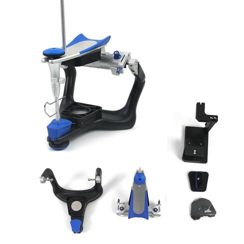 Dental Lab Fully Adjustable Articulator and Facebow Calibration Kit with Case in Kuwait