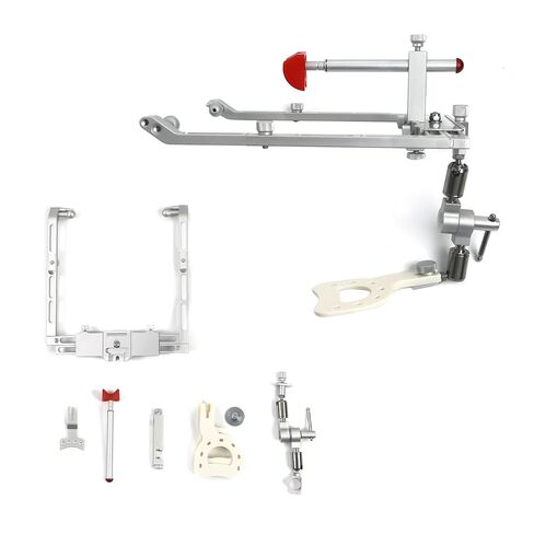 Dental Lab Fully Adjustable Articulator and Facebow Calibration Kit with Case in Kuwait