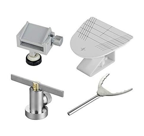 High Precision Lab Semi Adjustable Articulator with Standard Facebow Black Aluminum Box in Kuwait