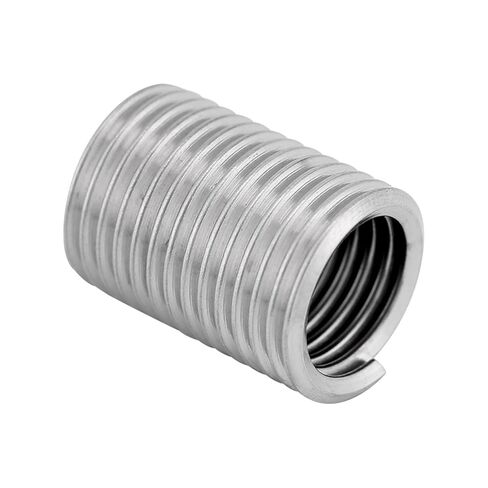 100Pcs M10*1.5 * 2.5D Stainless Steel Threaded Insert Helical Thread Repair Kit Wire Screw Bushing Sleeve Helicoil Thread Recovery Nicely in Saudi Arabia