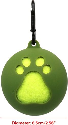Tennis Ball Holder Leash Attachment Pet Ball Cover Holder Portable Tennis Ball Clip in Kuwait