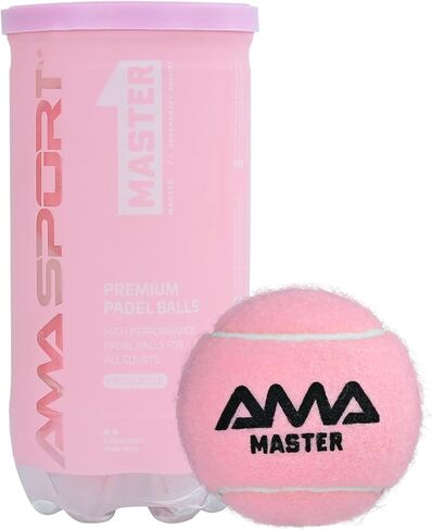 كرات التنس باديل المضغوطة من AMA SPORT تلبي معايير المسابقات والبطولات المناسبة لأي سطح أو مواقع in Kuwait