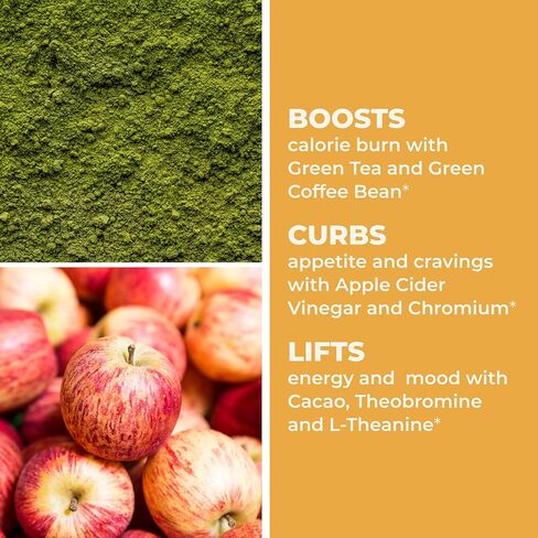 التمثيل الغذائي - دعم التحكم في الوزن ومكمل تعزيز الطاقة - مثبط الشهية الطبيعي - يكبح الرغبة الشديدة - الشاي الأخضر وحبوب القهوة والكروم والكاكاو والثيوبرومين - 140 كبسولة in Kuwait