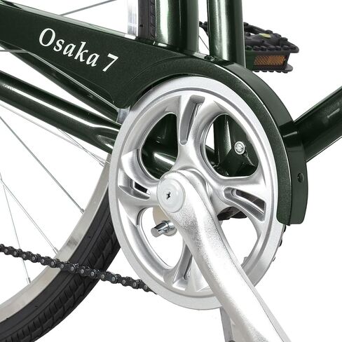 دراجات Tracer Osaka الهجينة، إطار فولاذي، سرعة Shimano Nexus Inter 3/7، مقابض بنية للمقعد البني، دراجة الطريق، دراجة المدينة، ألوان متعددة in Saudi Arabia