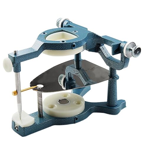 Dental Magnetic Articulator Adjustable Denture Articulator Dental Lab Instruments Small Size Type A Articulator for Clinic, Dentists and Student (Black) in Saudi Arabia