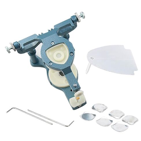 Dental Magnetic Articulator Adjustable Denture Articulator Dental Lab Instruments Small Size Type A Articulator for Clinic, Dentists and Student (Black) in Saudi Arabia