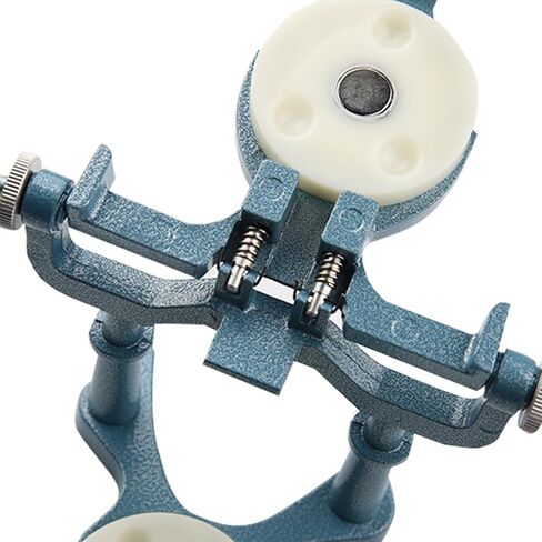 Dental Magnetic Articulator Adjustable Denture Articulator Dental Lab Instruments Small Size Type A Articulator for Clinic, Dentists and Student (Black) in Saudi Arabia