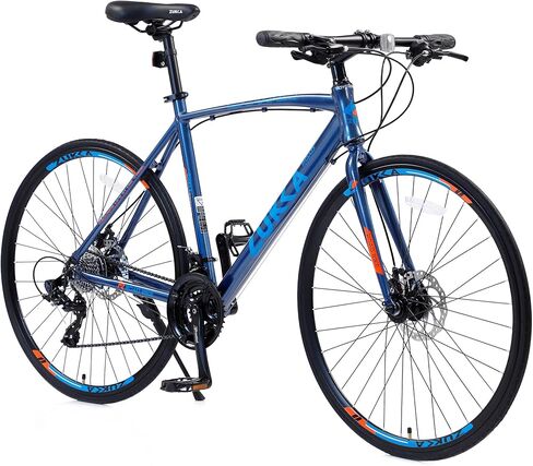 24 Speed Hybrid Bike Disc Brake 700C Road Bike for Men Women's City Bicycle in Saudi Arabia