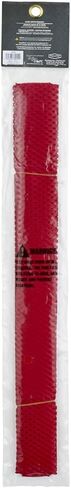 RoadPro 1818L أحمر 18 × 18 بوصة، علم شاحنة تسجيل السلامة مع حلقة سلكية 18 × 18 بوصة - علم تحذير شبكي مع بنجي، أحمر in Saudi Arabia