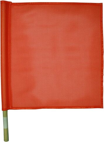 CH Hanson 55300 Nylon Traffic Flag with 24" Handle in Saudi Arabia