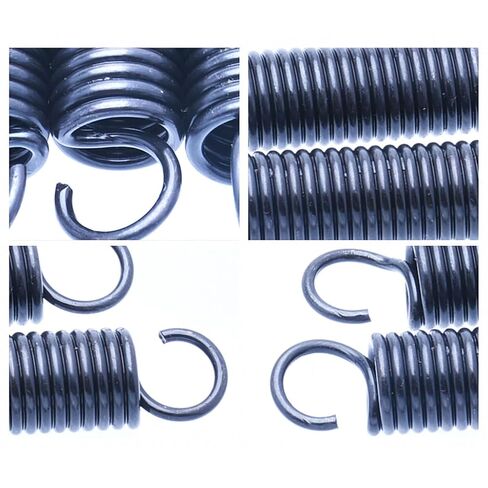 Extension Heavy 1PCS, Wire Diameter 2mm, Outer Diameter 12mm, Length 40-100mm, Steel Spring Dual Hook Expansion Tension Spring Wire Hook (2x12x90mm) in Kuwait