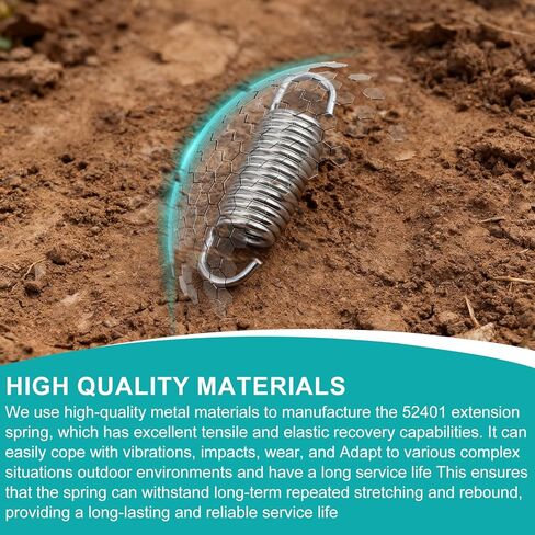 وصلة جزازة العشب زنبركية 52401 متوافقة مع Hydro-Gear RZT 42 44 46 48 50 54 60، i1042 i1046 i1050، CC30 (4 قطع) in Kuwait