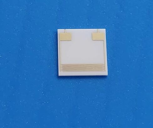 5 PCS Ceramics Substrate Flexible Interdigital Electrode, Capacitor Array, for Scientific Research Experiments, Wearable Sensor Chip (10x10mm Line-80um Gap-80um 15-Interdigit Pairs) in Kuwait