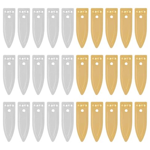 Gatuida 30Pcs Copper and Zinc Electrode Strips 1.57X0.51 Inch Fruit Battery Experiment Materials for Educational Science Kits in Saudi Arabia