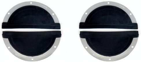 Seals-It Firewall Grommets, 1 Split Hole, 4-1/2 in OD, Blank, Flat SGS45BL (Qty 2) in Saudi Arabia