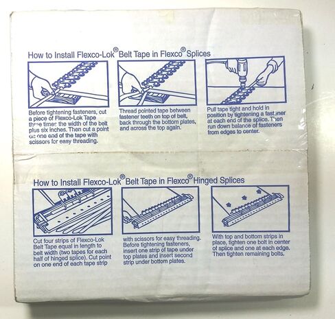 1 Box of FLEXCO - 30889 - FL11C FLEXCO-LOK Tape - Factory New! in Kuwait