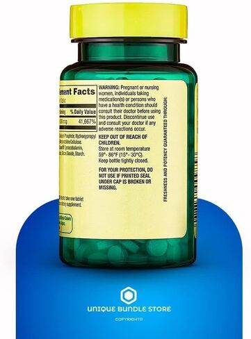 Unique Bundle Store Vitamin B12 1000 mcg Timed-Release – 60 Tablets, B12 Vitamins for Women and Men, B12 Supplement for Energy and Metabolism Support, Gluten-Free (Pack of 2) in Saudi Arabia