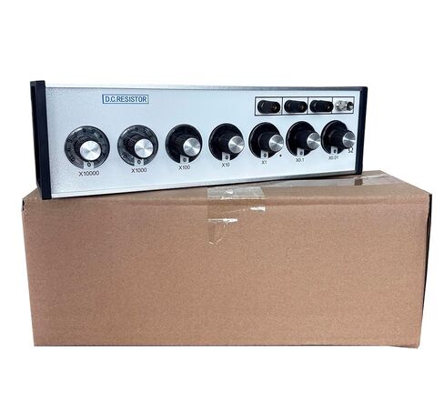 صندوق مقاومة العقد القابل للتعديل DC مع 7 طلبات أقصى قيمة (Ω) 111111.10 دقيقة. الخطوة (Ω) 0.01 الدقة 0.1% الطاقة المرجعية 0.05 واط الطاقة الاسمية 0.1 واط الحد من الطاقة 0.2 واط in Kuwait