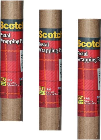 Scotch Postal Wrapping Paper, 30 Inches x 15-Feet, Kraft Paper in Saudi Arabia