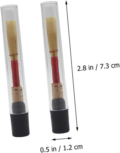 BESPORTBLE 2pcs Beginner Oboe Soft Natural Oboe Wind Instrument Accessory Replacement in Saudi Arabia