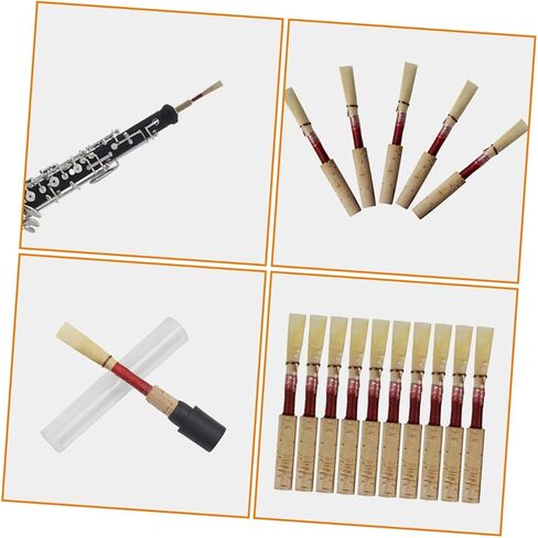 BESPORTBLE 2pcs Beginner Oboe Soft Natural Oboe Wind Instrument Accessory Replacement in Saudi Arabia