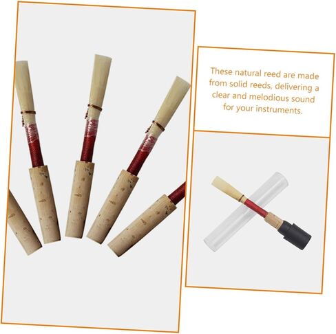BESPORTBLE 2pcs Beginner Oboe Soft Natural Oboe Wind Instrument Accessory Replacement in Saudi Arabia