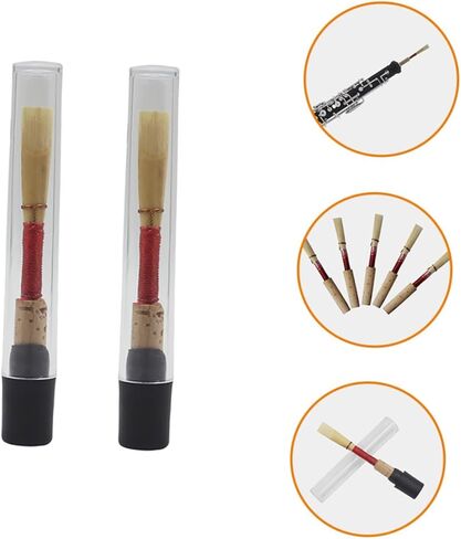BESPORTBLE 2pcs Beginner Oboe Soft Natural Oboe Wind Instrument Accessory Replacement in Saudi Arabia