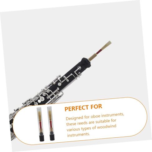 BESPORTBLE 2pcs Beginner Oboe Soft Natural Oboe Wind Instrument Accessory Replacement in Saudi Arabia