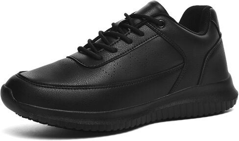 Non Slip Work Shoes for Mens Slip Resistant Sneakers Breathable Chef Shoe Comfortable Food Service Restaurant Shoes in Saudi Arabia